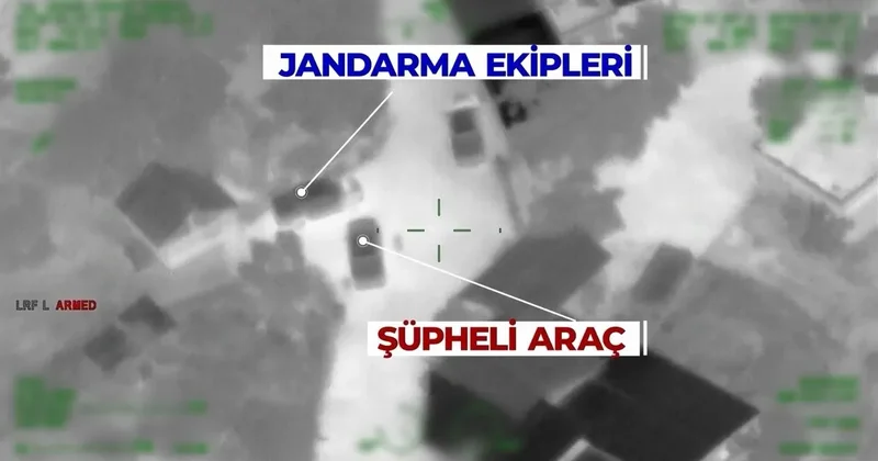 Orman yangını çıkarıp tutuklanan 3 şüpheliyi İHA yakaladı