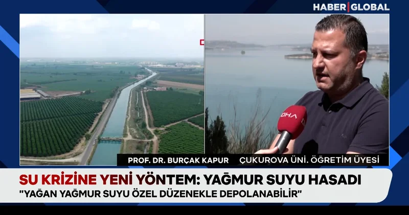 Su krizine yeni yöntem: Yağmur suyu hasadı