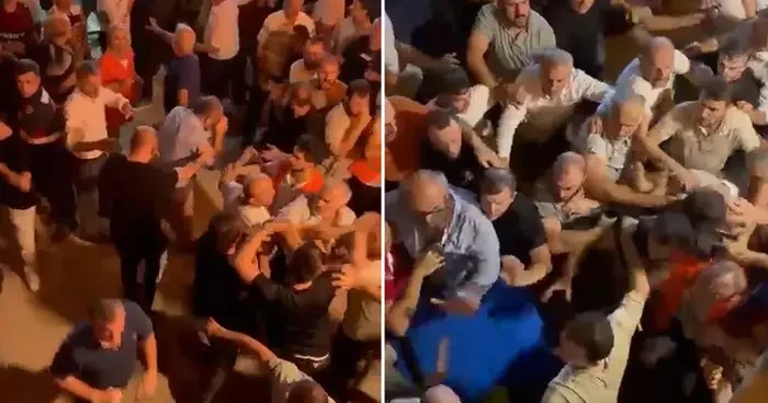 Rize’de amatör turnuvadaki arbede kamerada