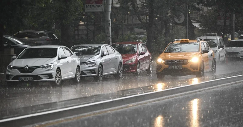 Yarından itibaren yağışlı hava geliyor