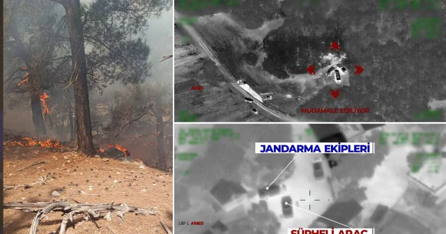 Orman kundakçıları İHA dan kaçamadı: 3 vicdansızın yakalanma anlarına ait görüntüler ortaya çıktı Adana Haberleri