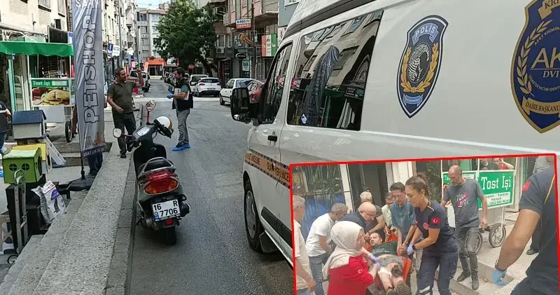 Husumetlisini, iş yerinde silahla bacaklarından yaraladı