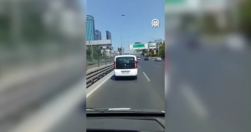 Şişli de ambulansa yol vermeyen sürücüye para cezası