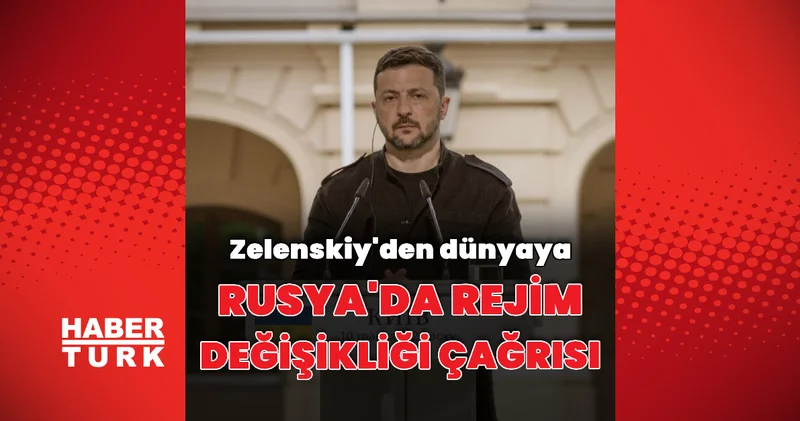 Zelenskiy den Rusya da rejim değişikliği çağrısı Dış Haberler