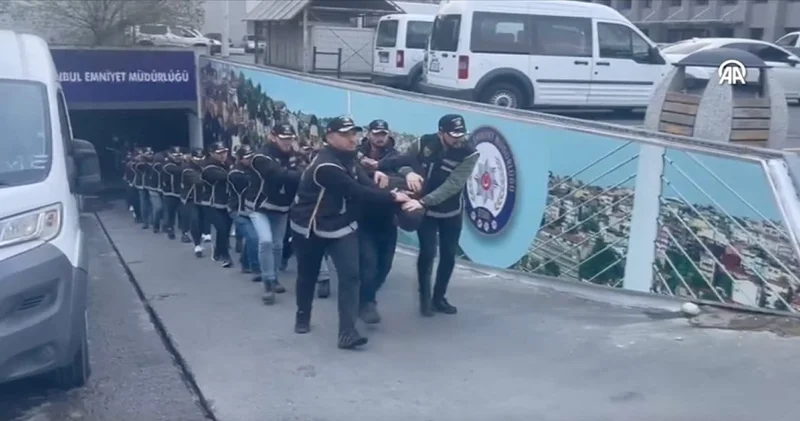 Sarallar suç örgütü davasında 35 sanık hakim karşısında