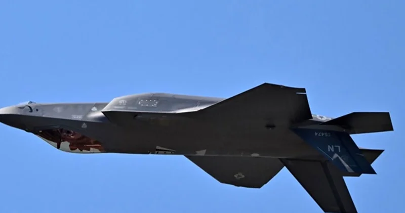 ABD de F 35 savaş uçağı düştü