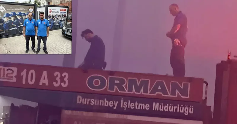 İtfaiye aracının üzerinde namaz kılan kahramanlar konuştu
