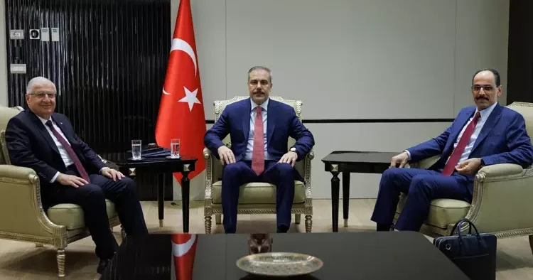 Son dakika haber... Dışişleri nde kritik Terörsüz Türkiye zirvesi! Bakan Fidan, Bakan Güler ve MİT Başkanı Kalın bir araya geldi