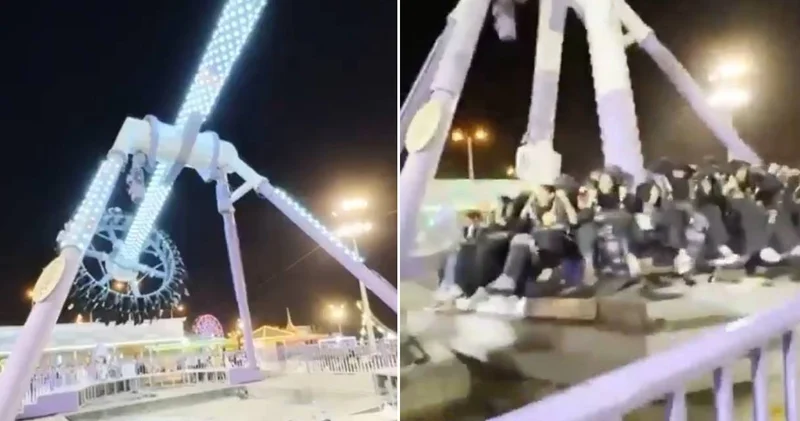 Lunapark faciası: Eğlence aracının direği kırıldı, 23 kişi hastanelik oldu