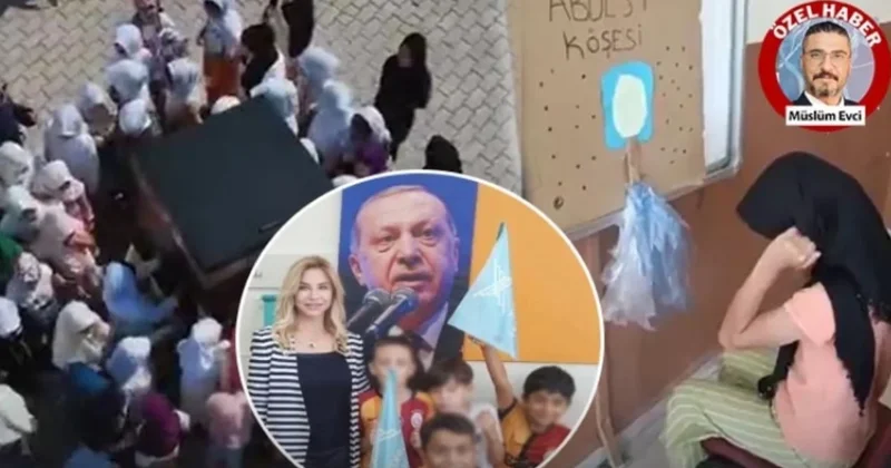 Devlet okullarında küçük çocuklara AKP propagandalı abdest köşesi, şeytan taşlama… Sözcü Gazetesi
