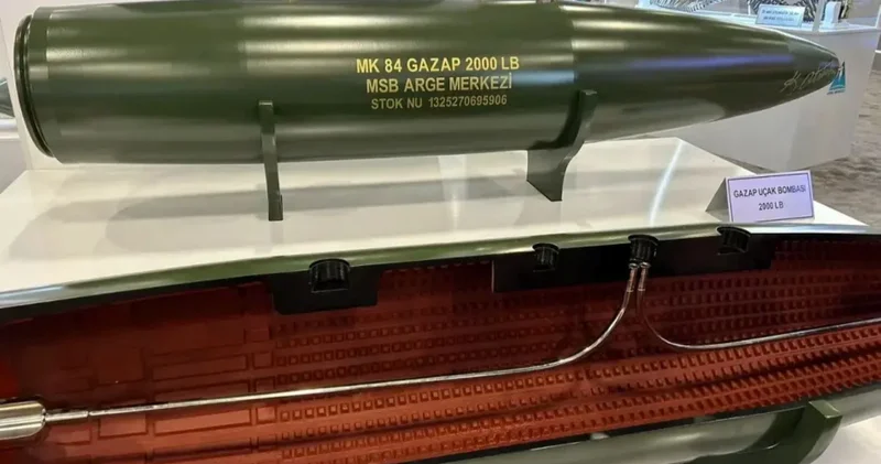 Düşmanın GAZAP ı olacak, 1 ton ağırlığında hem deliyor hem yok ediyor!