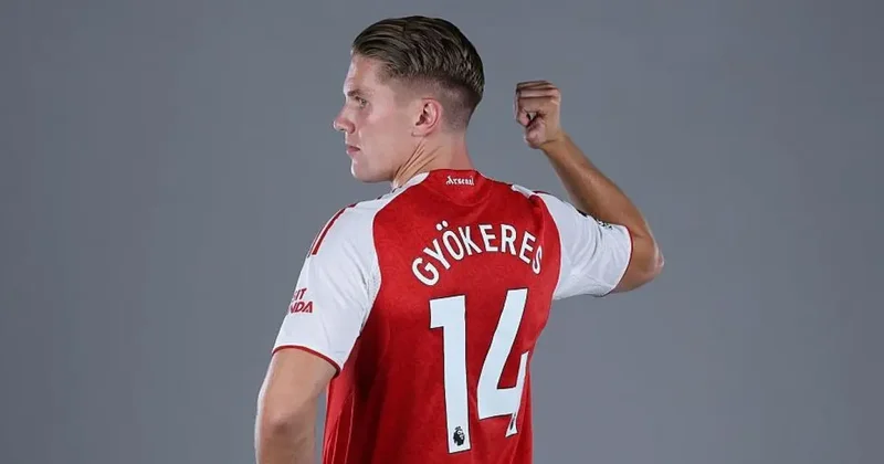 Gyökeres, Arsenal da büyük yük altında! Efsanenin forması artık onun