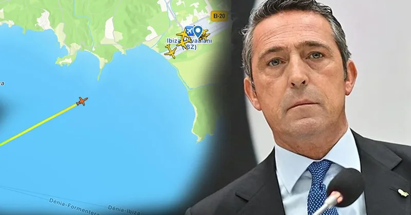 Ali Koç un uçağı İbiza dan kimi getirecek? Taraftarı heyecan bastı... Sözcü Gazetesi
