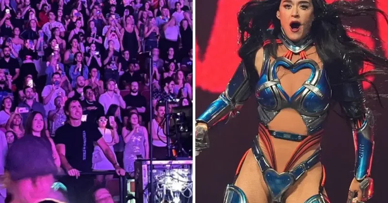 Romantik akşam yemeğinin ardından Trudeau, Katy Perry nin konserine katıldı