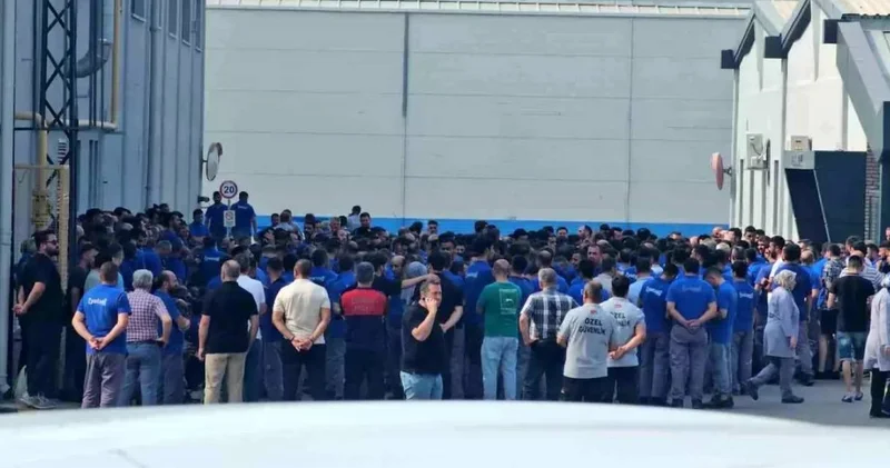 Yataş fabrikasında 2 bin işçi iş bıraktı