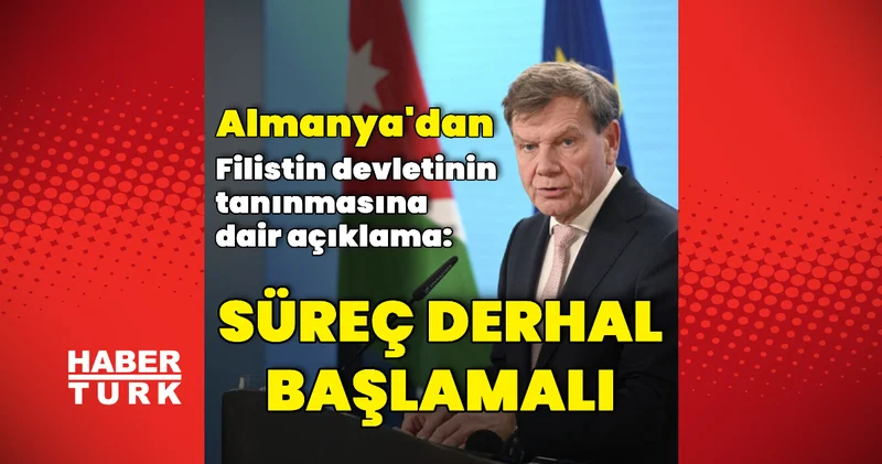 Almanya dan Filistin devleti açıklaması: Süreç başlamalı Dış Haberler