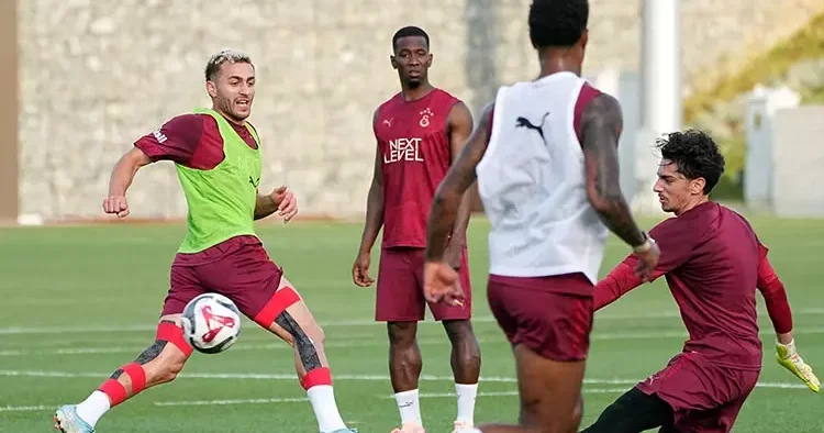 Galatasaray çift antrenman yaptı!