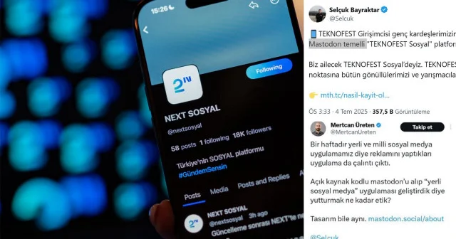 Next CHP’yi ürküttü: Selçuk Bayraktar’ın paylaşımına rağmen çamur atmaya başladılar Gündem Haberleri