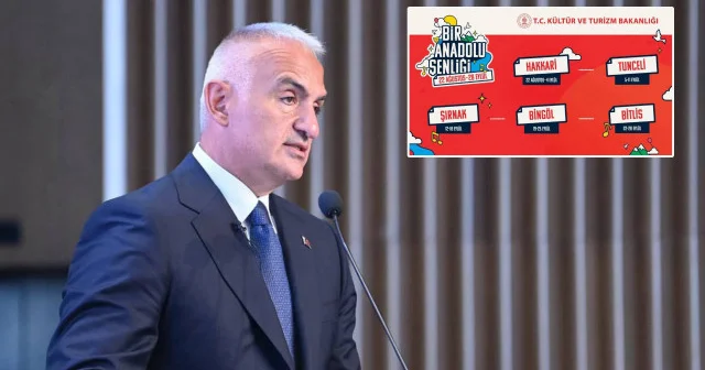 Bir Anadolu Şenliği ile 5 şehir kültür ve sanatla yeniden canlanıyor İstanbul Haberleri