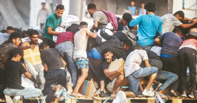 Gazze deki açlık uzaydan bile görünüyor Ortadoğu Haberleri