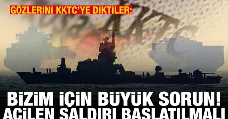 İsrail de hedef KKTC: Acilen Poseidon un Gazabı operasyonu başlatılmalı