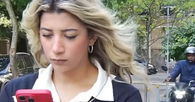 Kadın muhabir canlı yayına hazırlanırken kapkaççının kurbanı oldu