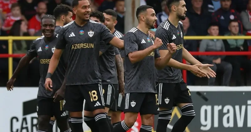Karabağ Shelbourne maçında tarihe kazınan gol! Öyle bir dakikada geldi ki...