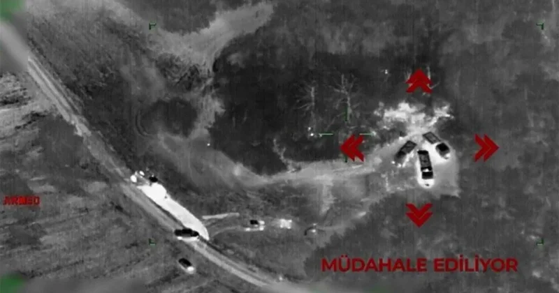 Orman kundakçılarını Bayraktar TB2 yakaladı