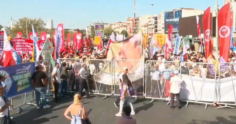 Son dakika: İstanbul da Dünya Barış Günü mitingi! Öcalan ın mesajı okundu Son dakika haberleri