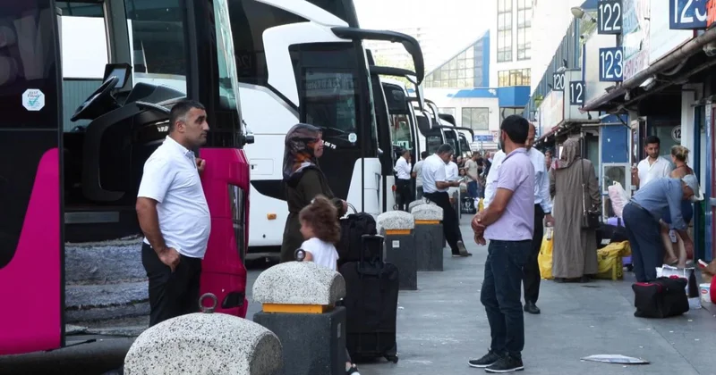15 Temmuz Demokrasi Otogarı nda okula dönüş yoğunluğu