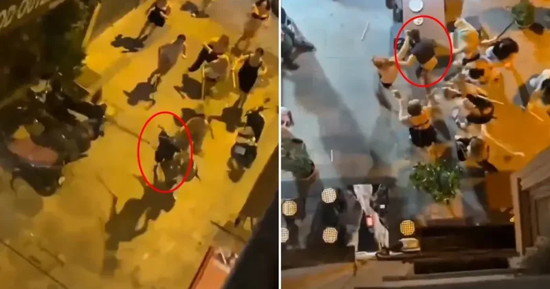Taksim de bir şahıs, 8 trans birey tarafından sopalarla dövüldü