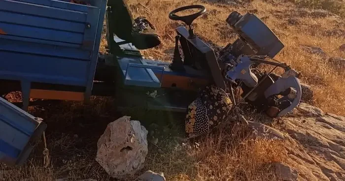 Siirt te patpat şarampole devrildi: 1 yaralı