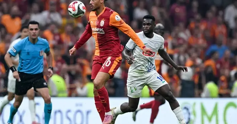 Çaykur Rizespor, Galatasaray maçı sonrası VAR kararına isyan etti
