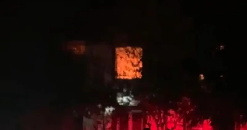 Kiracısının ölümüne neden olan ev sahibinin evi yandı