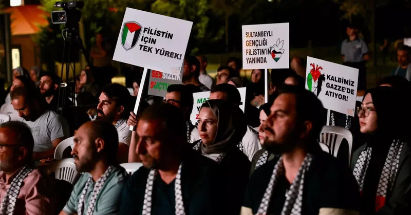 AK Parti Genel Merkez Gençlik Kolları ndan 81 ilde Gazze İçin Perde Açılıyor programı