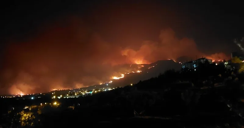 Dört ilde ormanlar alev alev! Denizli de hastane ve iki mahalle boşaltıldı Sözcü Gazetesi