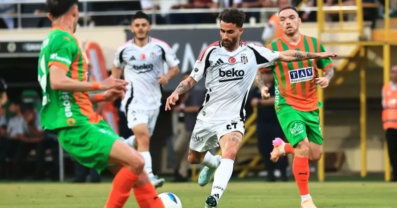 Alanyaspor Beşiktaş! İlk 11 ler