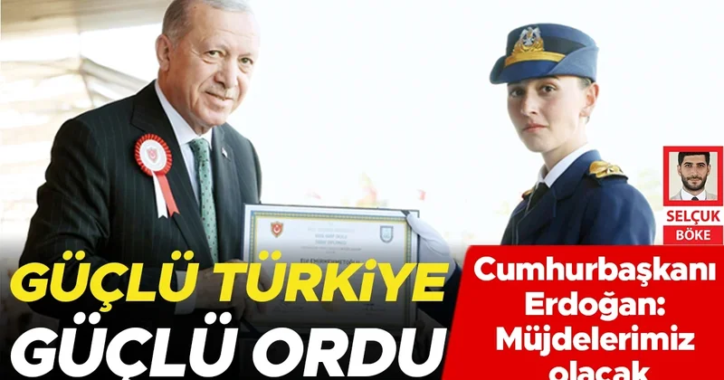Cumhurbaşkanı Erdoğan Kara Harp Okulu’nda konuştu: Müjdelerimiz olacak