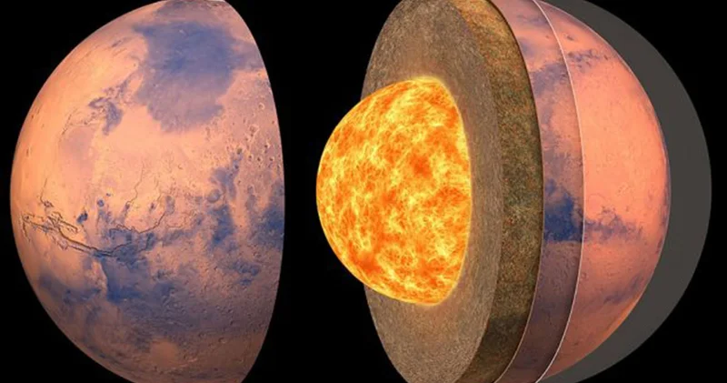 Çarpıcı araştırma: Mars ın içinde ne var?