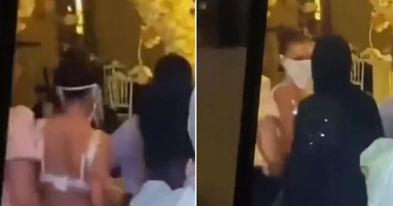 Kına gecesine dansöz geldi, gelinin annesi çileden çıktı