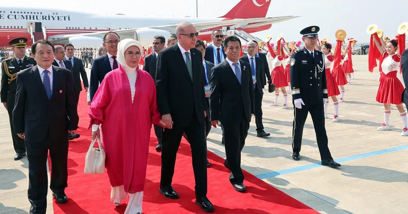 Cumhurbaşkanı Erdoğan, ŞİÖ zirvesi için Çin de