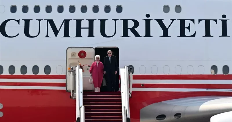 Dünyanın gözü bu zirvede! Cumhurbaşkanı Erdoğan Çin e gitti