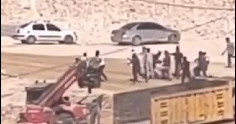 Şanlıurfa da İşçiler Arasında Kavga
