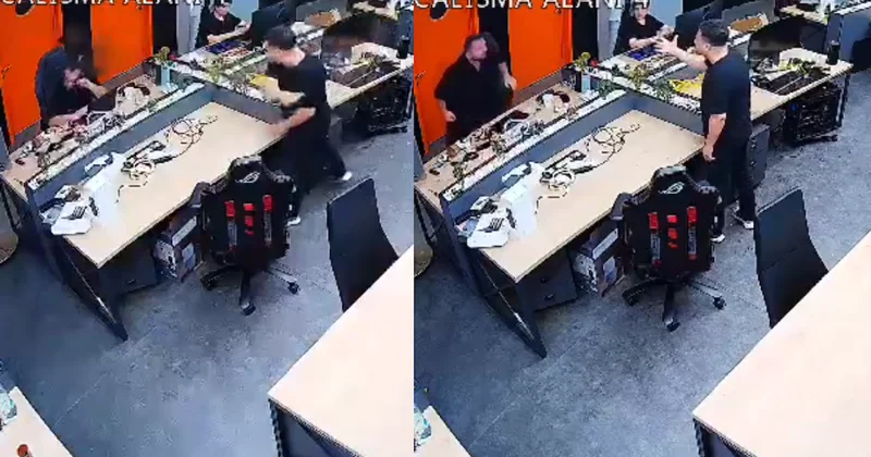 Şirkette mobbing, şiddete döndü: Video çıkınca patron özür diledi Sözcü Gazetesi