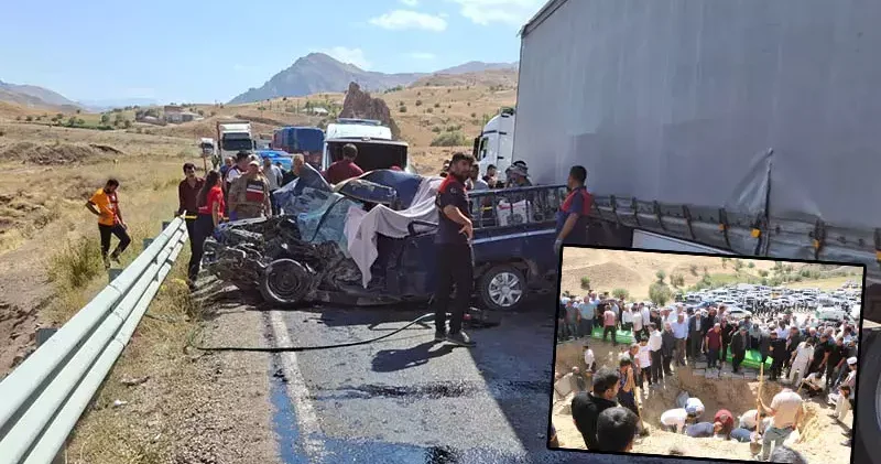 Kazada ölen aynı aileden 5 kişi, yakınlarının düğününe gidiyormuş