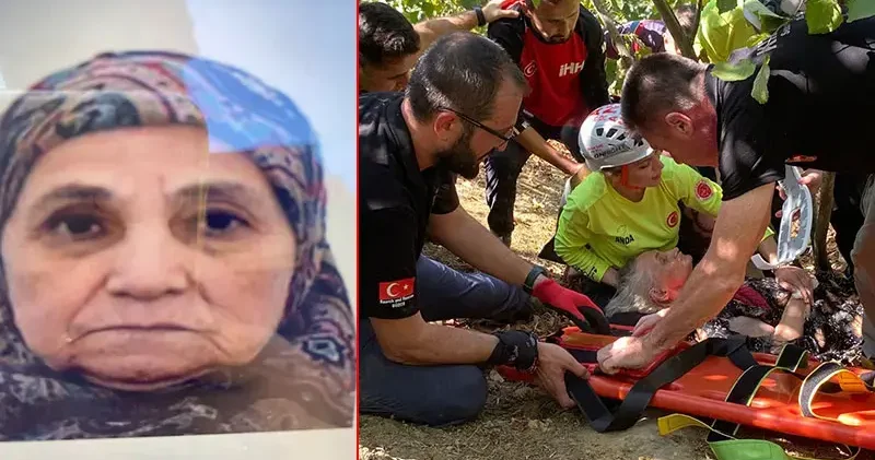 Düzce’de kaybolan 81 yaşındaki kadın, 53 saat sonra yarı baygın bulundu