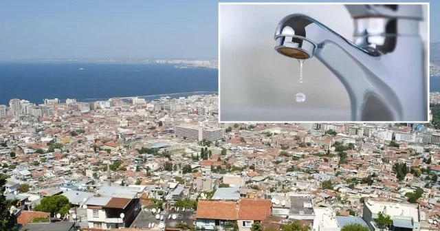32 saatlik su kesintisi alarmı: Büyükşehirde hayat durma noktasına gelecek İzmir Haberleri
