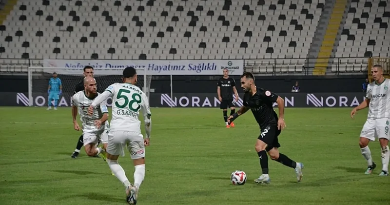 Trendyol 1. Lig: Manisa FK Iğdır FK maçında kazanan yok!