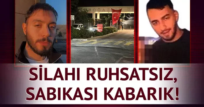 Üniversiteye ruhsatsız silahla kaçak girip 15 yaşındaki çocuğu öldürdü! Boğaziçi ndeki dehşette ayrılık iddiası: Katilin fotoğrafları ortaya çıktı