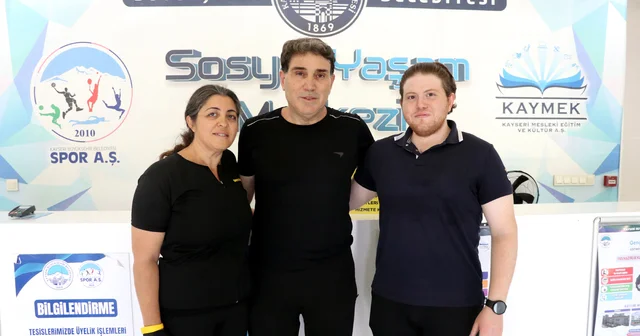 Sağlıklı yaşam için spora başlayan aile bireyleri fazla kilolarından kurtuldu Kayseri Haberleri